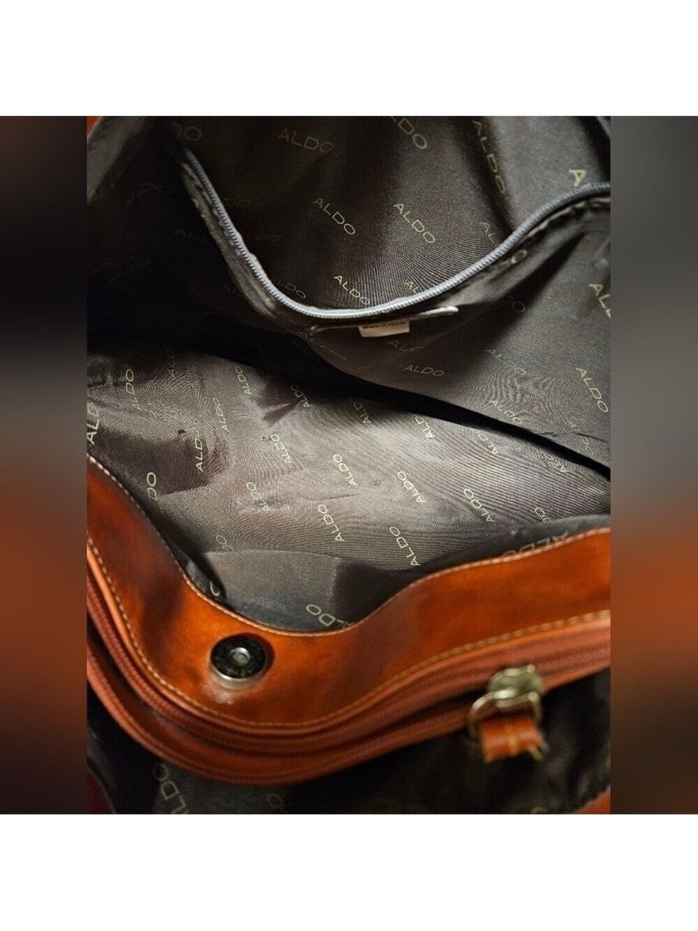 Aldo Caramel Hobo Shoulder Bag - Picture 9 of 14
